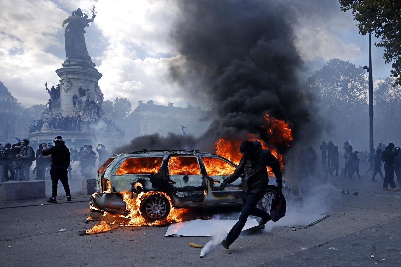Protestas en Francia