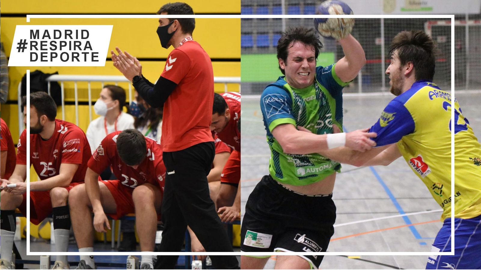 Balonmano Alcobendas e Ikasa Madrid
