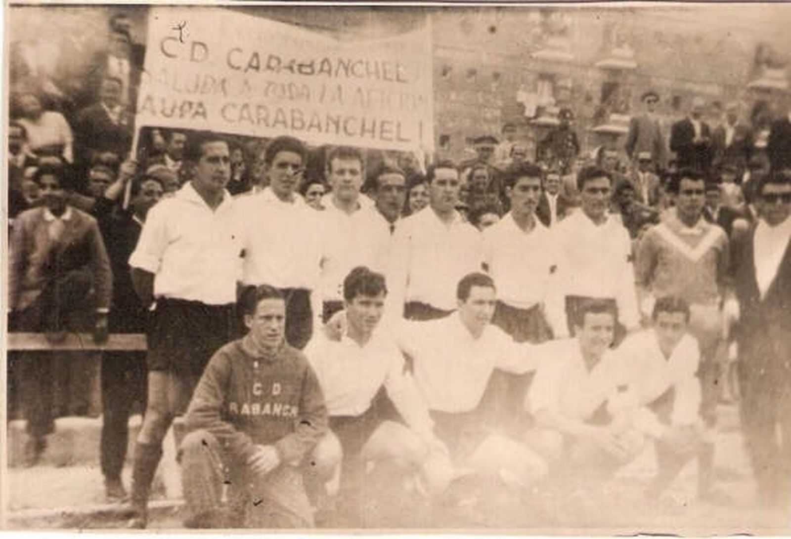 Imagen histórica del CD Carabanchel