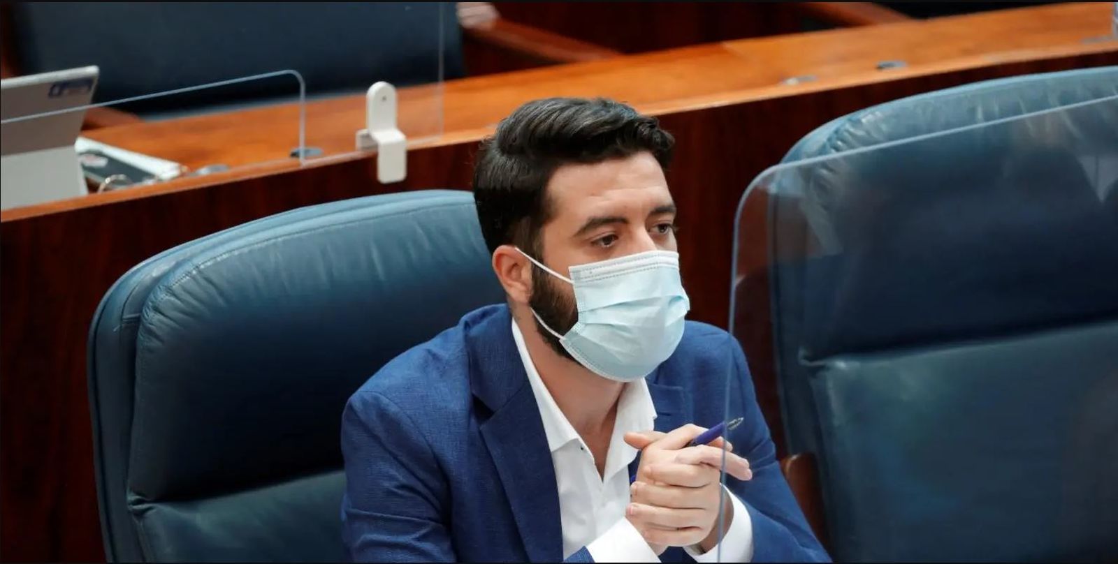 César Zafra, portavoz de Ciudadanos en la Asamblea de Madrid