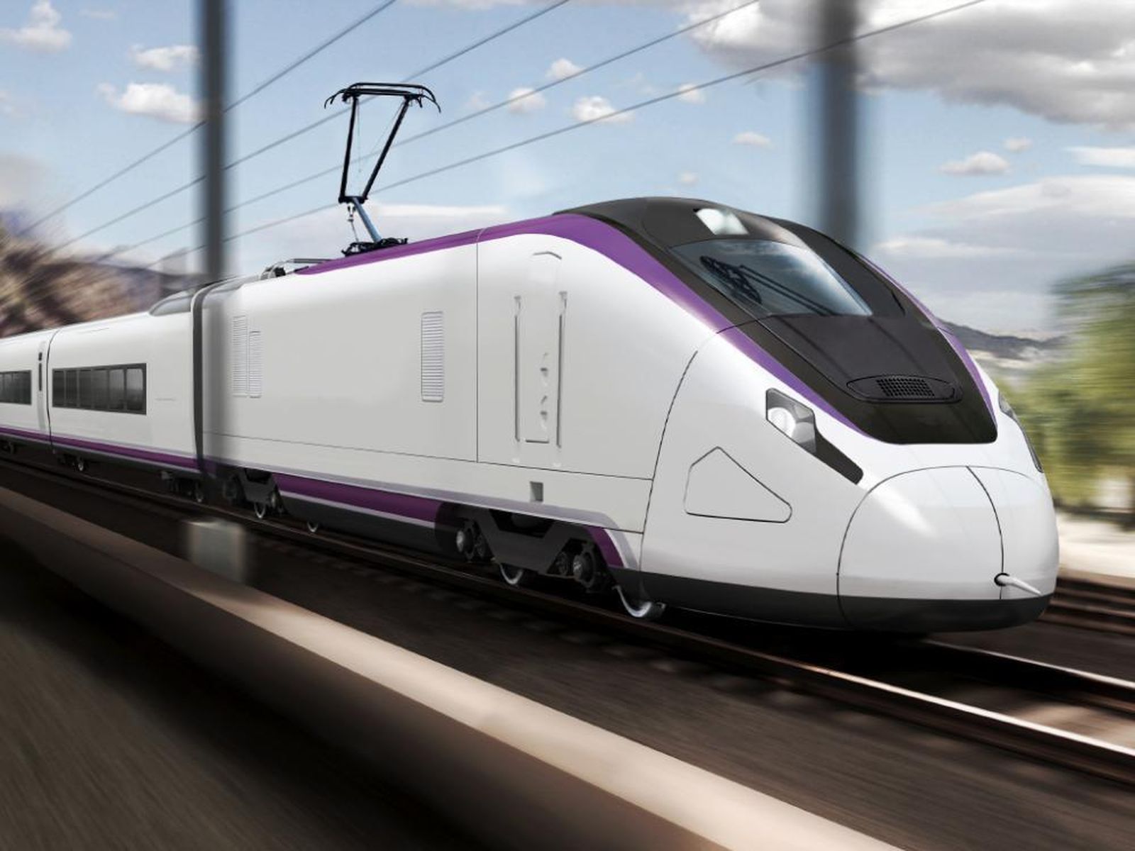 Trenes Avril en la línea AVE Madrid-Galicia