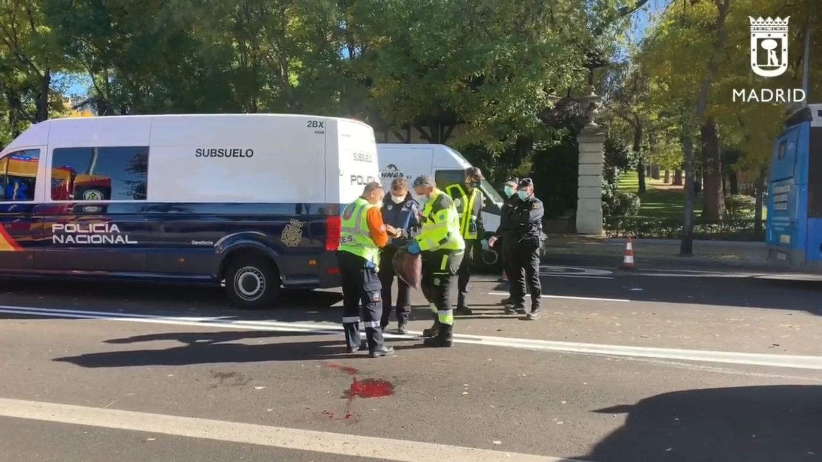 En estado grave un hombre tras ser atropellado por una moto en Virgen del Puerto