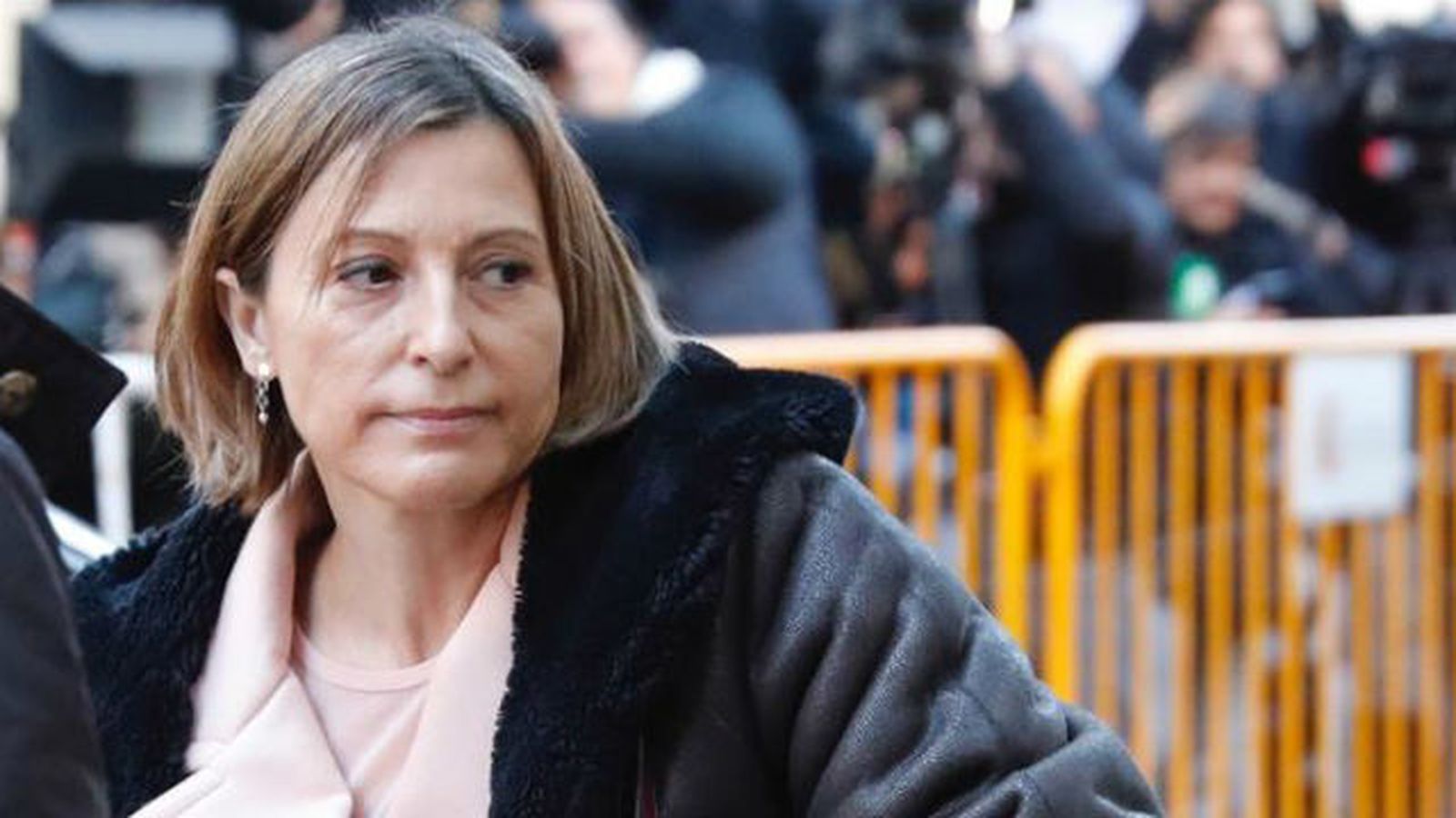 CARME FORCADELL: 11 años y seis meses de prisión y el mismo tiempo de inhabilitación absoluta por un delito de sedición.