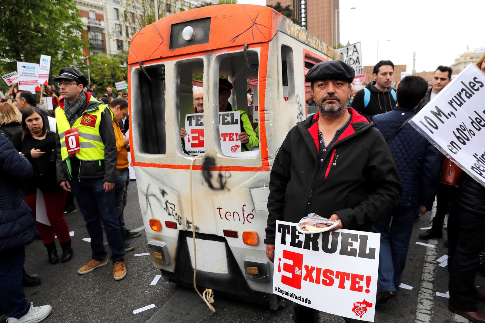 Manifestación de la 'España vaciada'