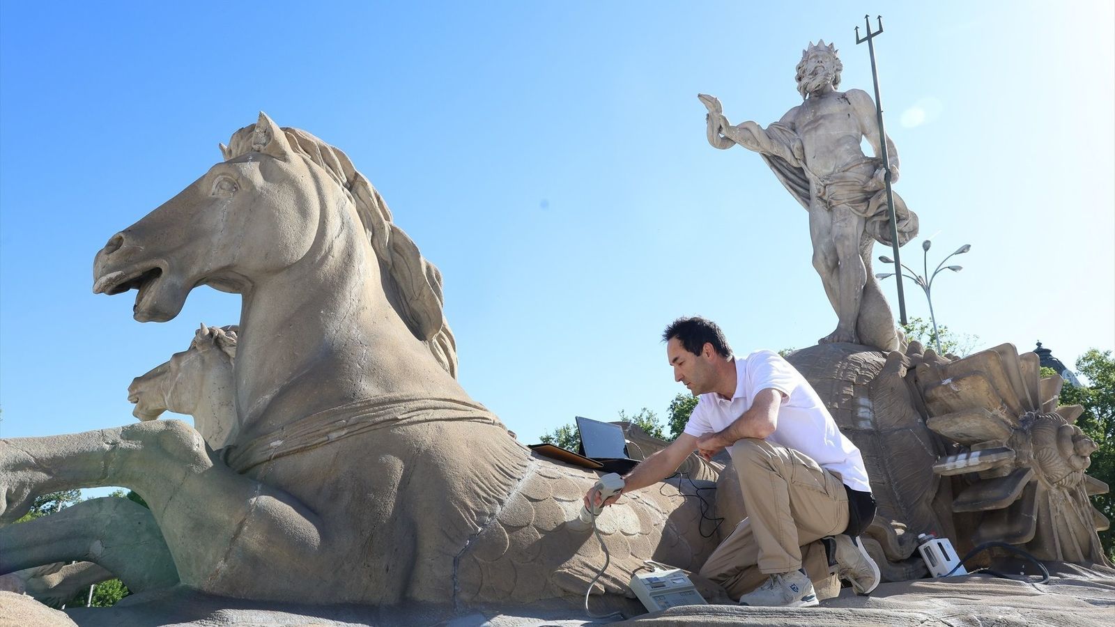 Mientras Cibeles 'pasa por quirófano', Neptuno estará listo en la primera quincena de febrero