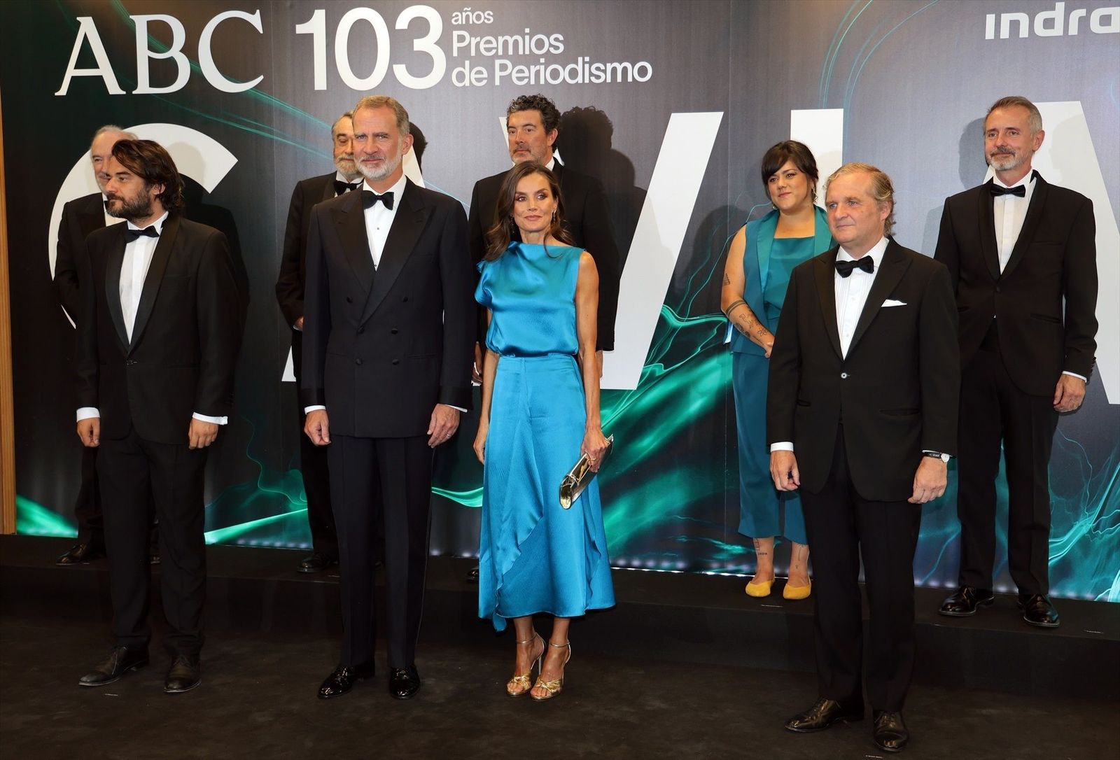 Los Reyes Felipe y Letizia presiden la gala de los Premios de Periodismo ABC 2023