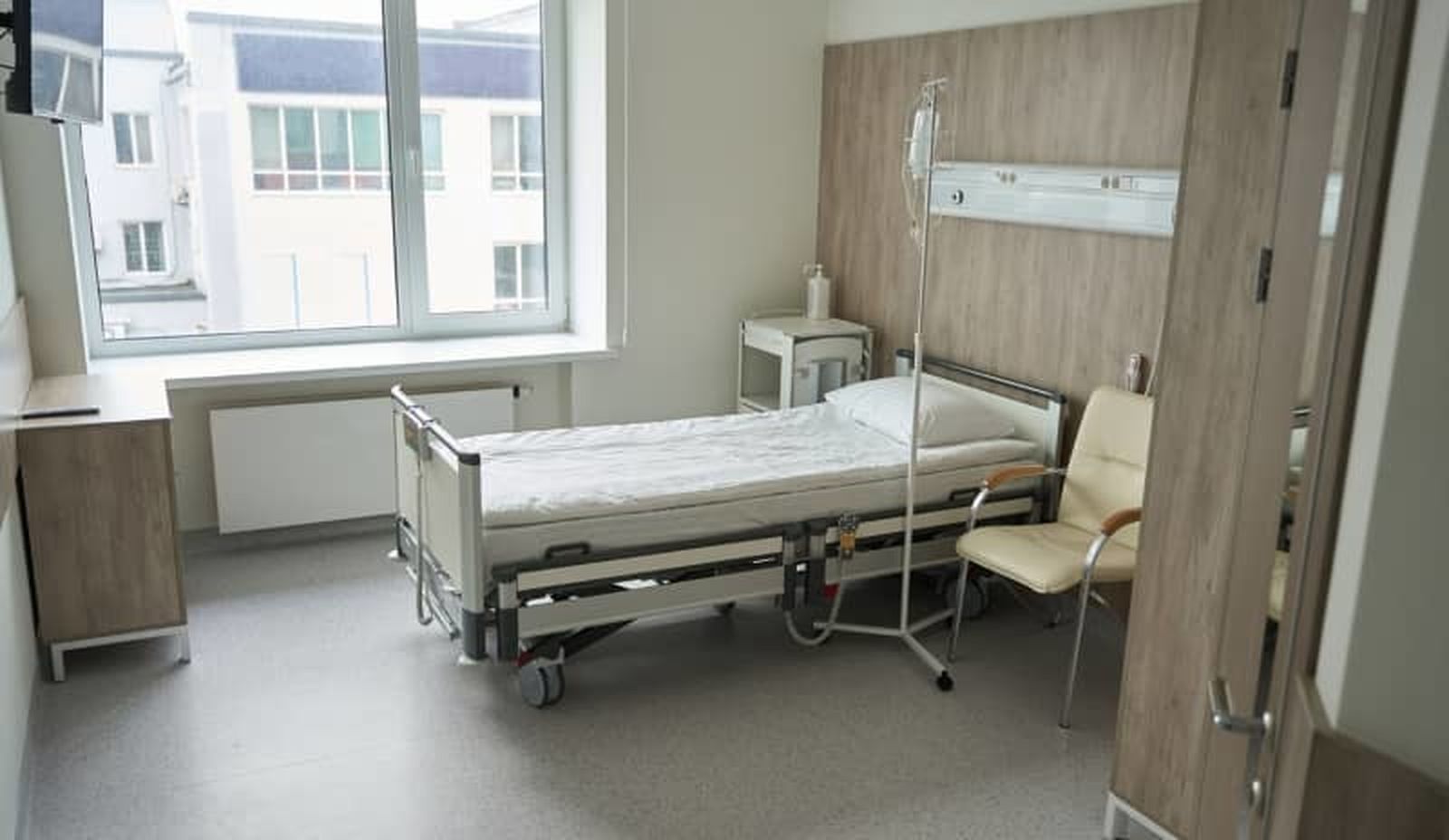 Habitación de un hospital privado
