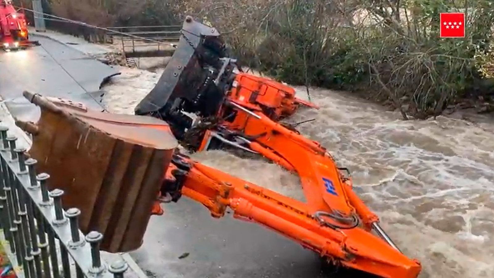 Así ha ocurrido el desgraciado accidente que acabó con la vida de Juan, un vecino de Rascafría