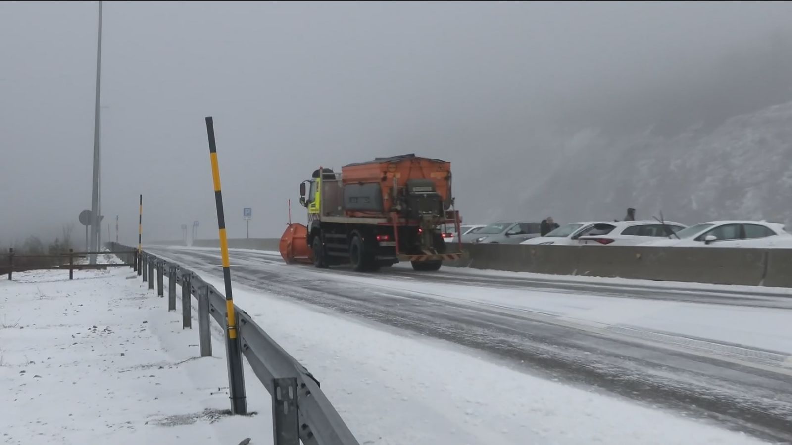 Nieve en la Sierra