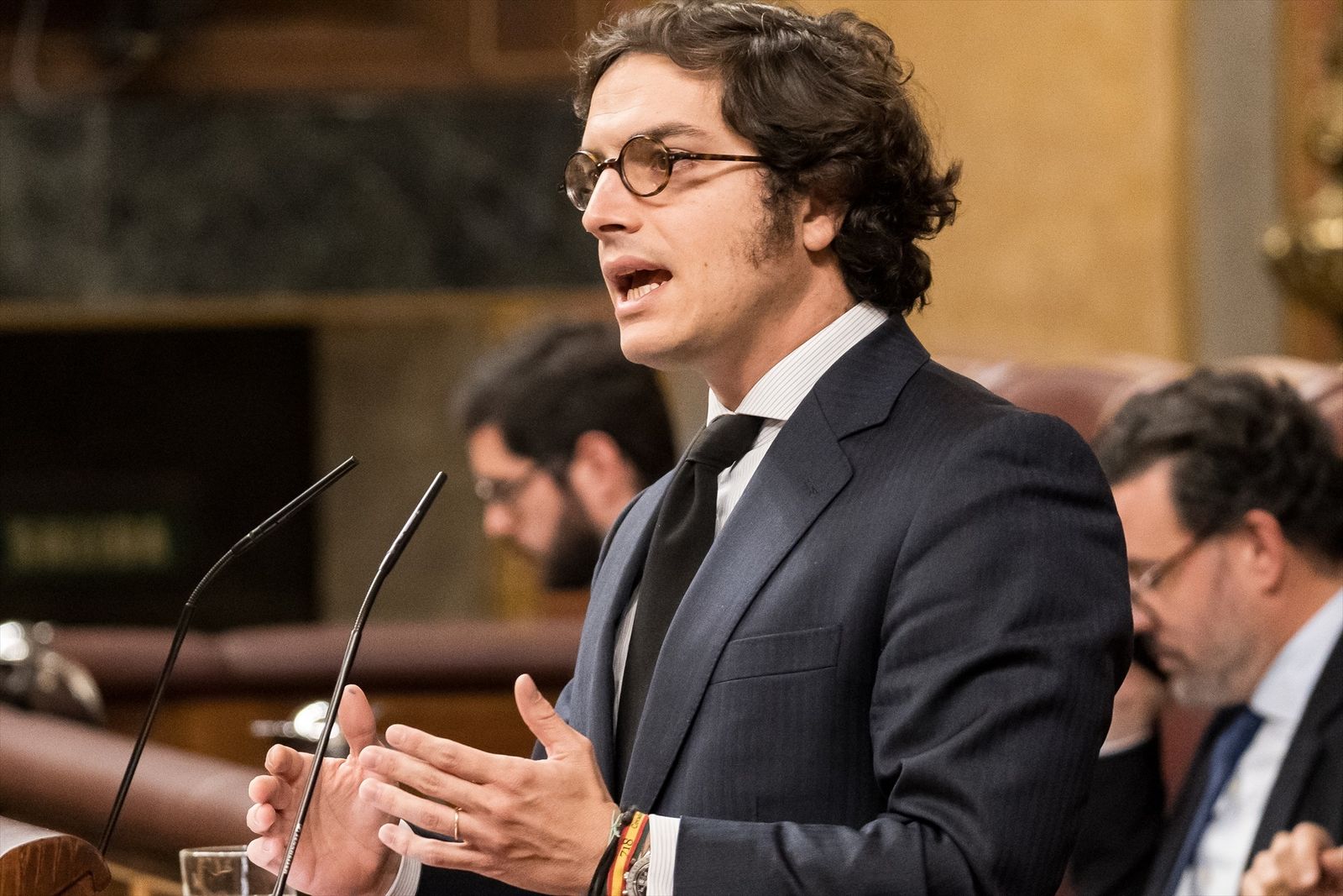 El diputado y secretario general de Vox, José María Figaredo