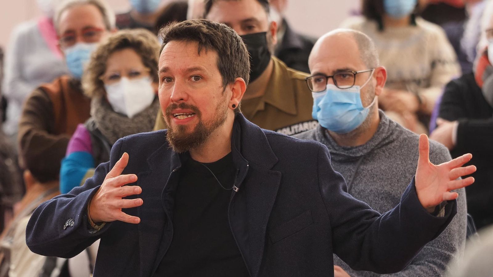El ex vicepresidente del Gobierno, Pablo Iglesias
