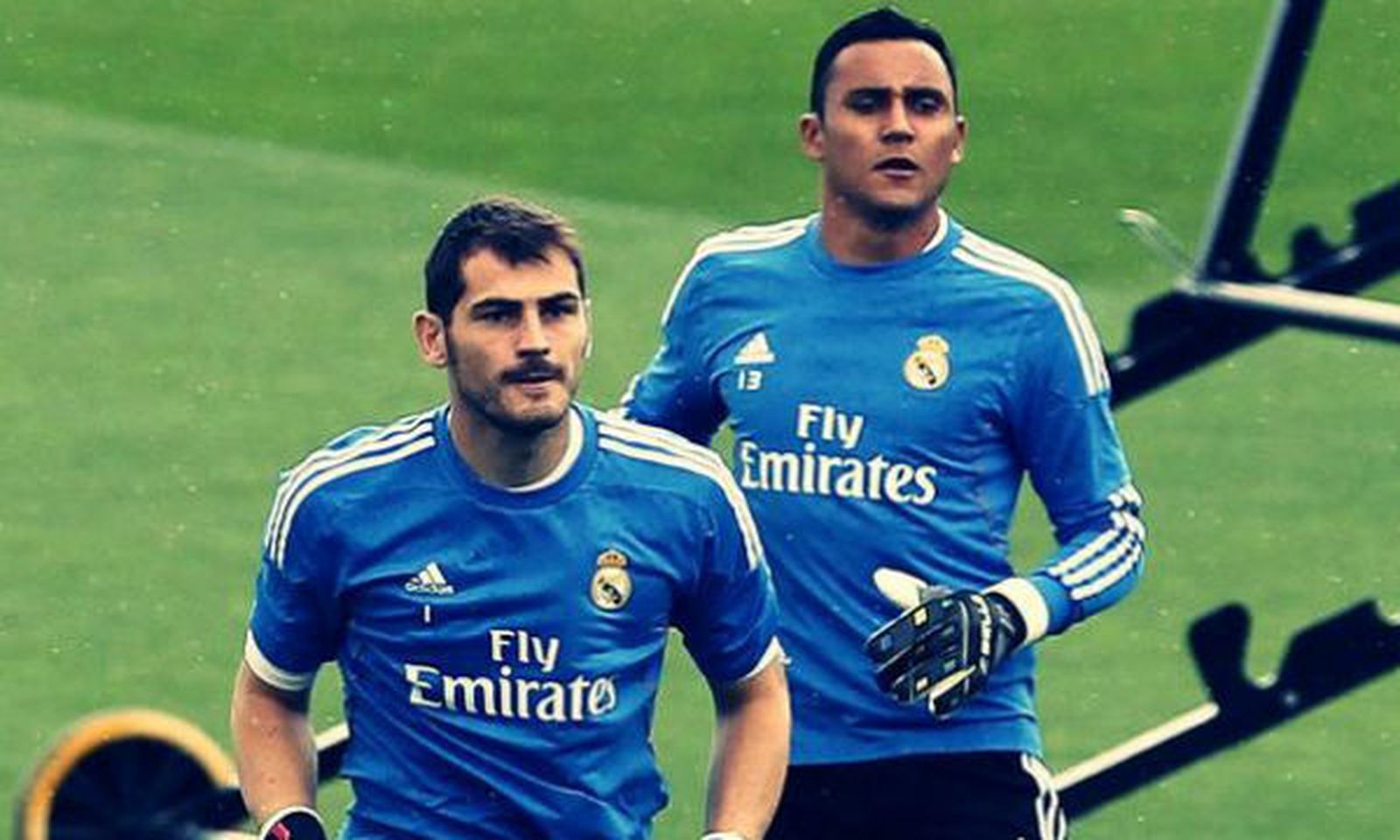 Casillas y Keylor Navas