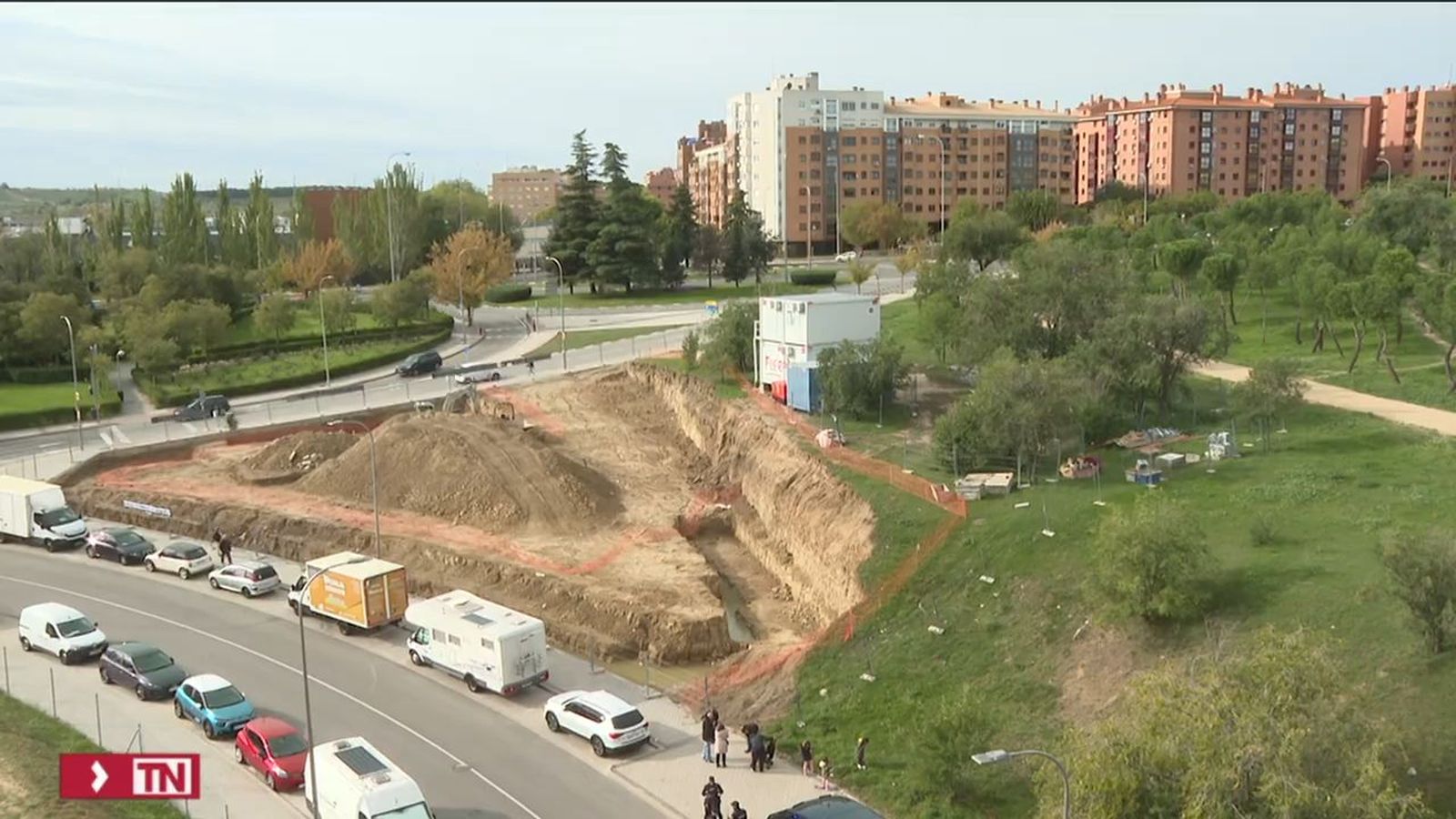 Palo para los vecinos del cantón de Vicálvaro
