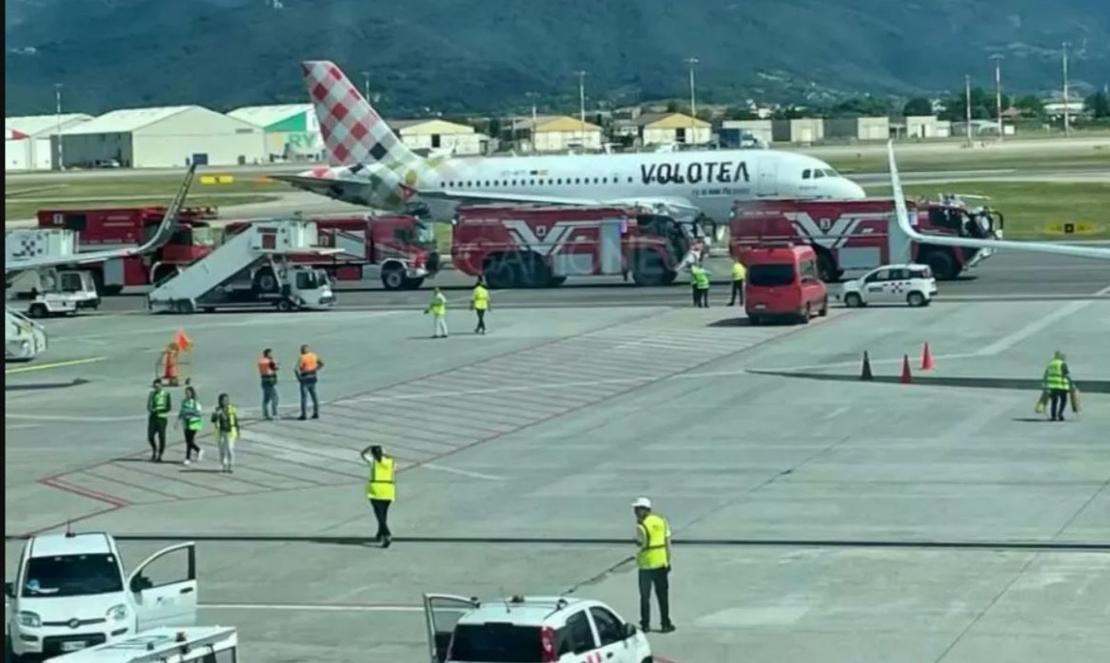 Avión de la compañía Volotea