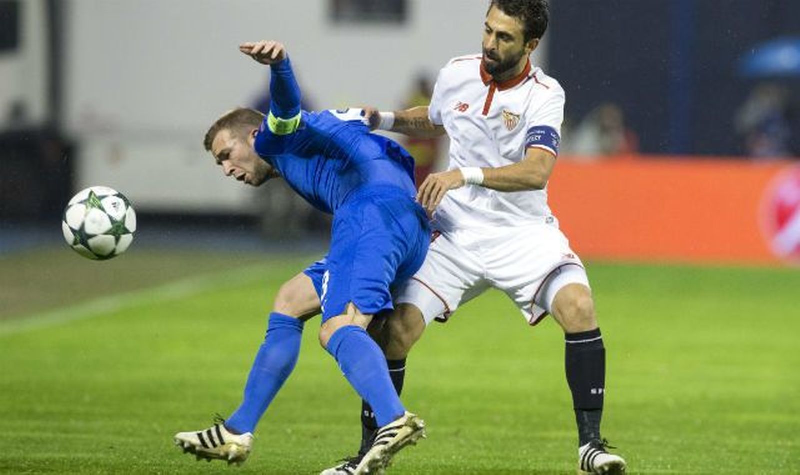 0-1. El Sevilla da un paso de gigante en Zagreb