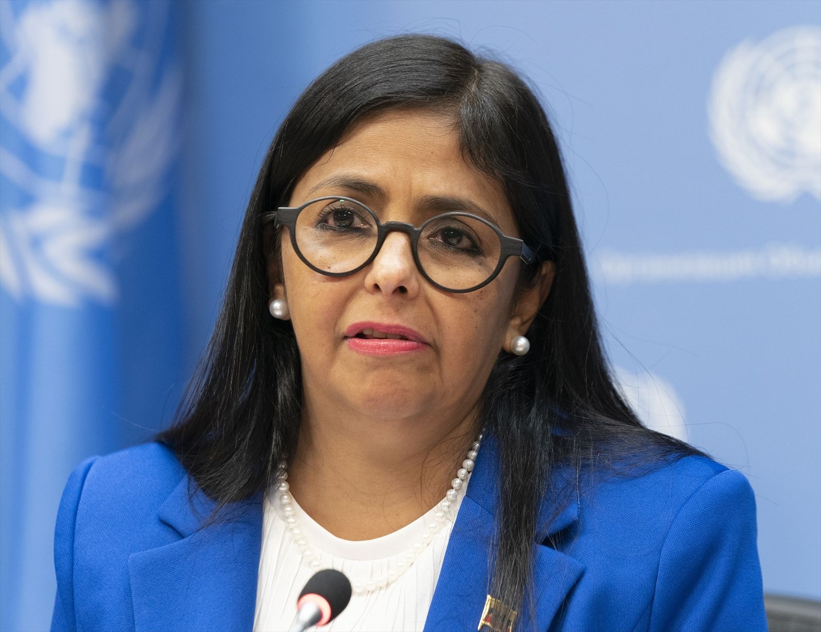 La vicepresidenta de Venezuela, Delcy Rodríguez