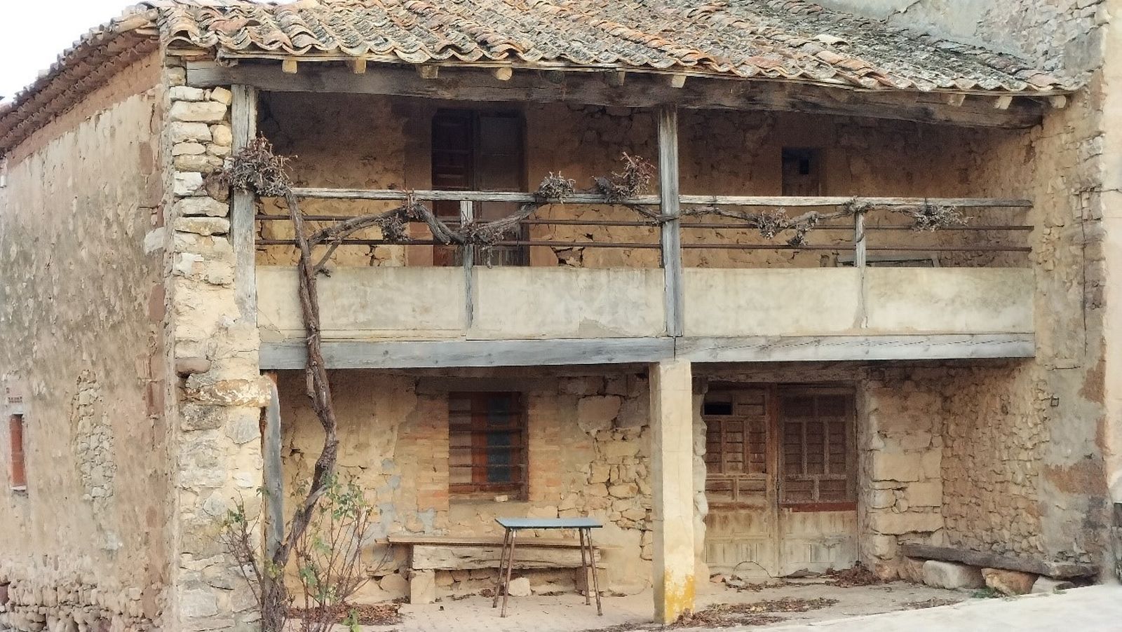 Una casa abandonada del municipio de Aldea Lázaro, Segovia