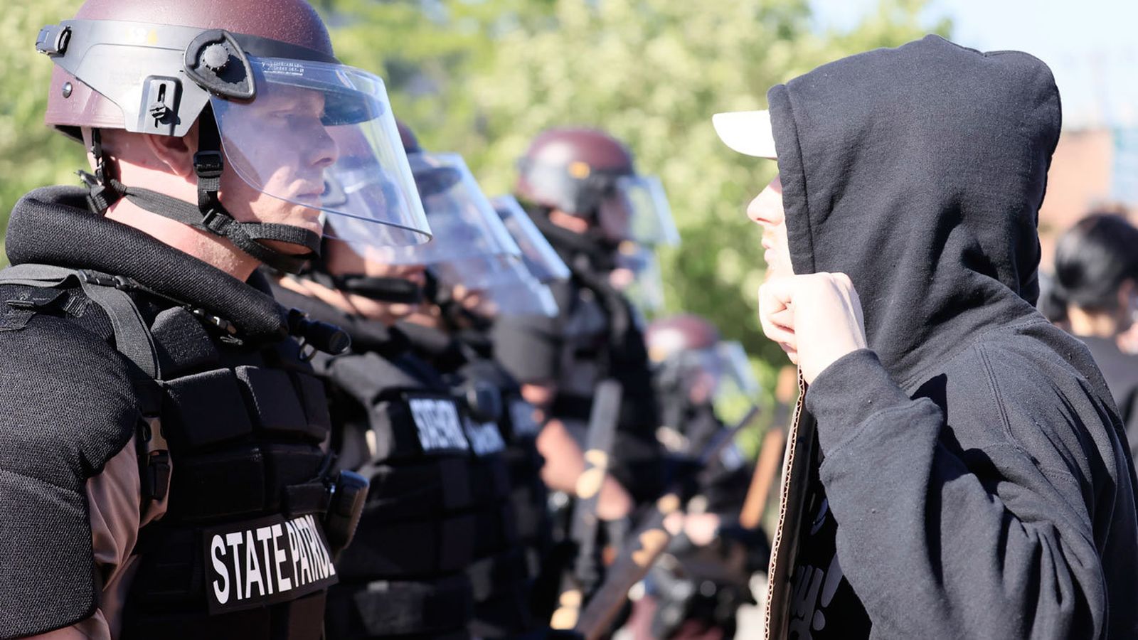 Protestas por la muerte del ciudadano afroamericano George Floyd