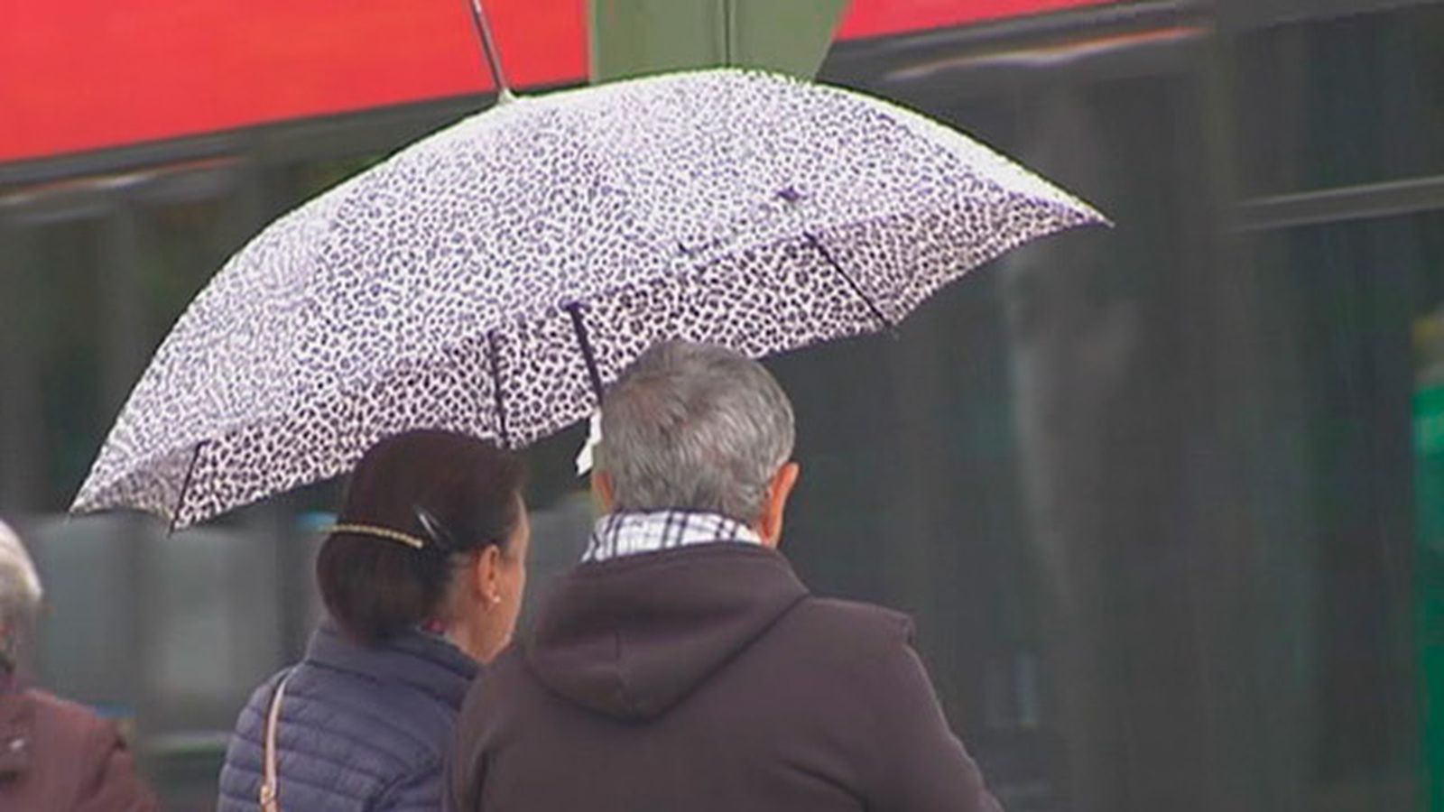 Lluvia en Madrid