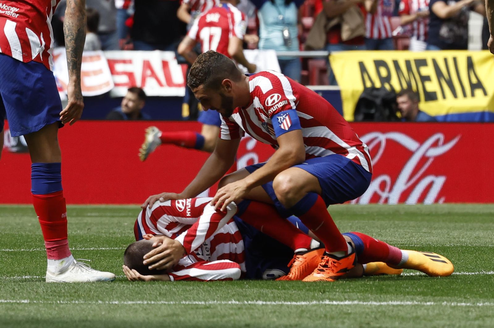 Koke y Morata