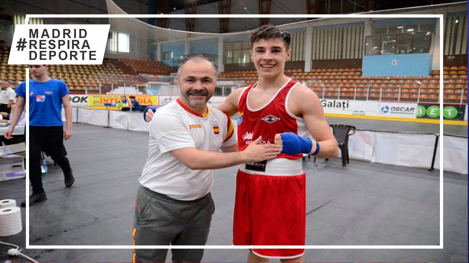 Juan Pantoja, boxeador de Móstoles