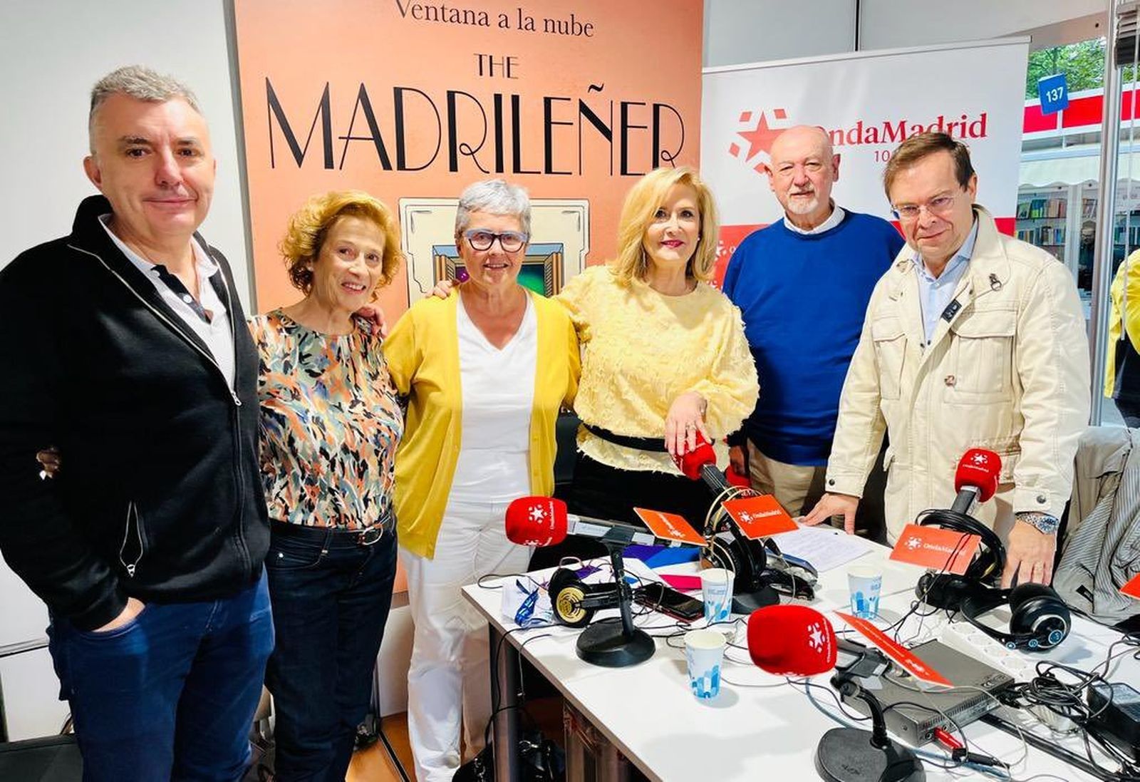 Nieves Herrero, Juan Eslava Galan, Julia Navarro, Javier Sierra y Manuel Vilas