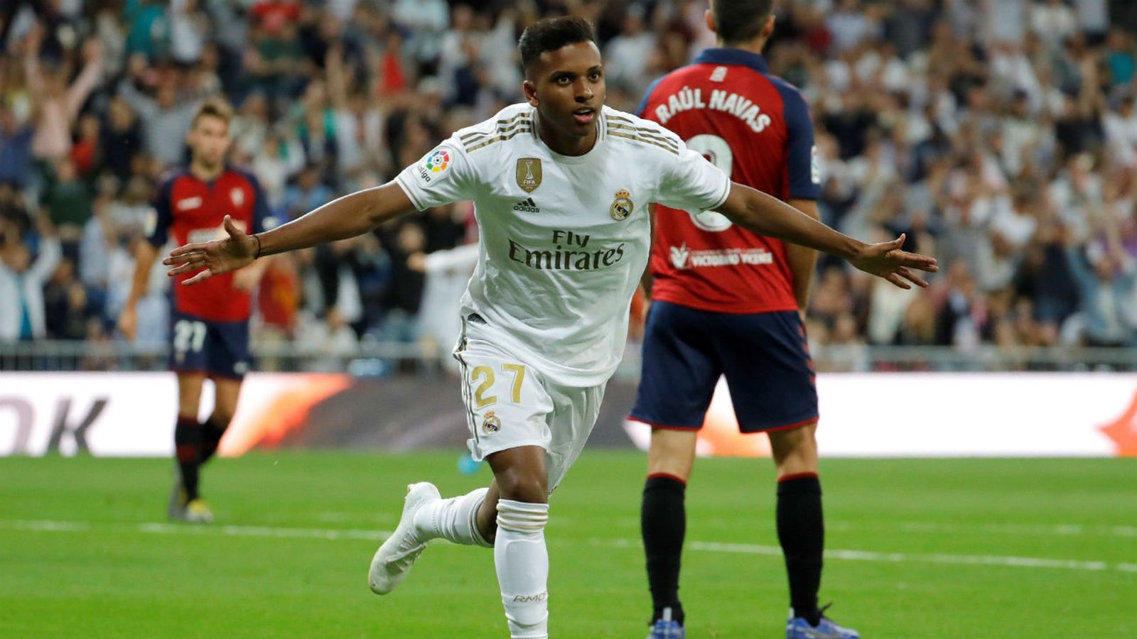Rodrygo ante el Osasuna