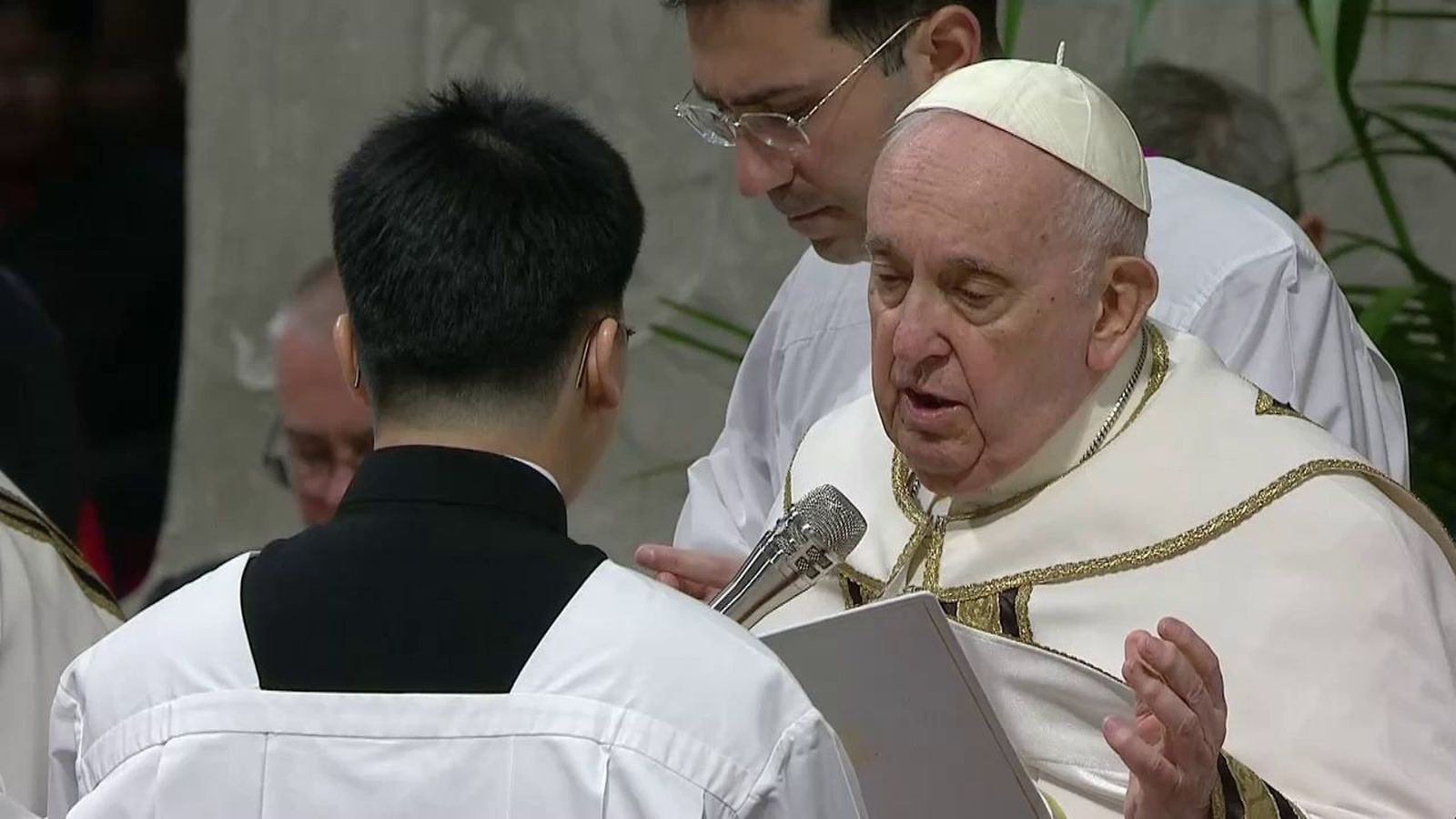 Misa de Jueves Santo del papa Francisco