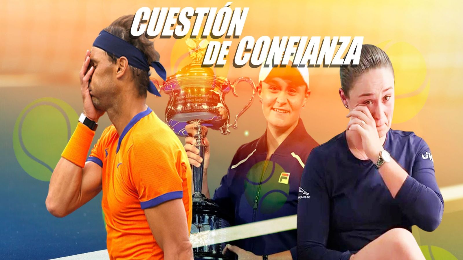 Nadal y Barty, dos formas de enfocar el éxito