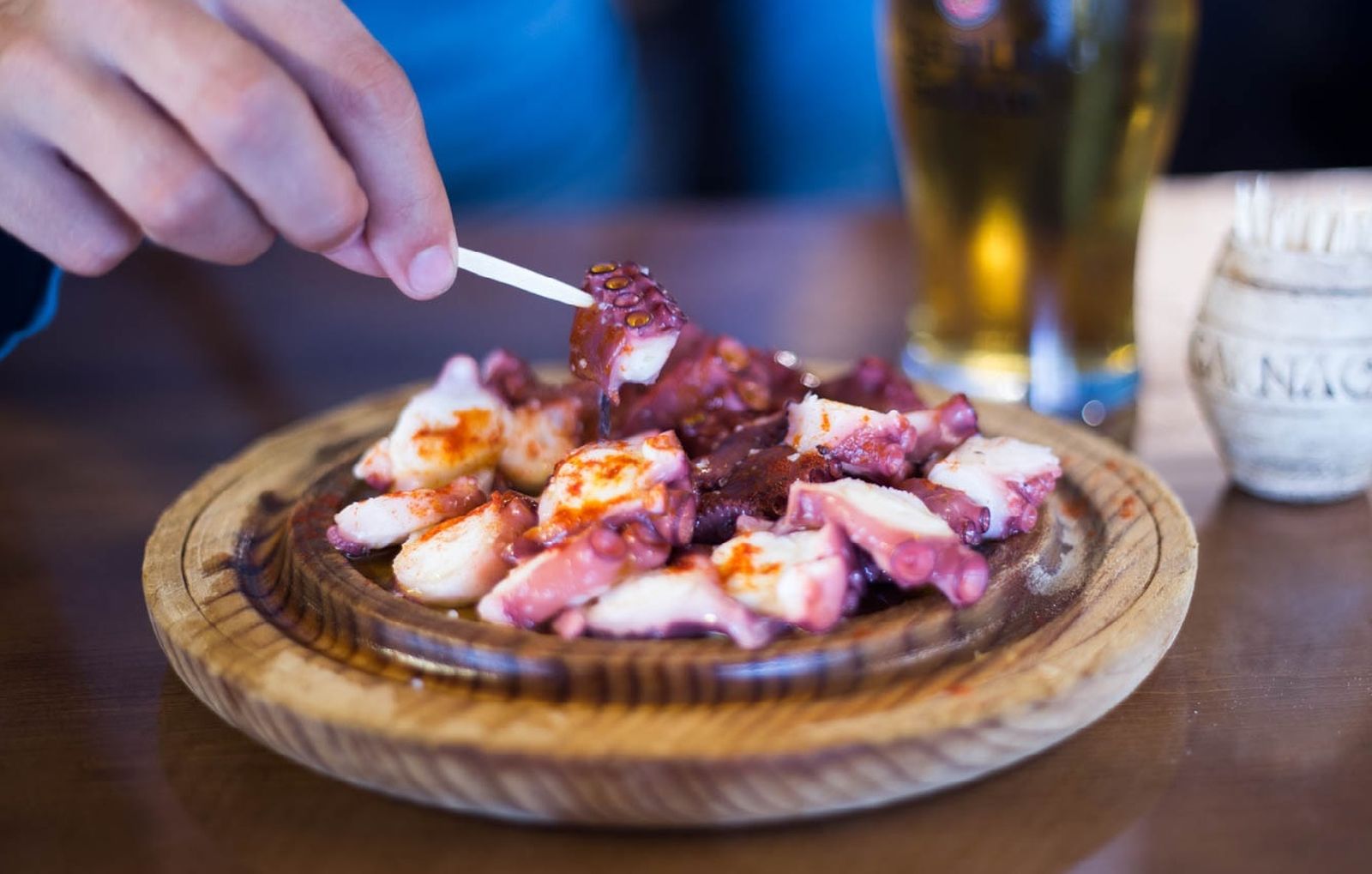 ¿Dónde comer el mejor pulpo a la gallega en Madrid?