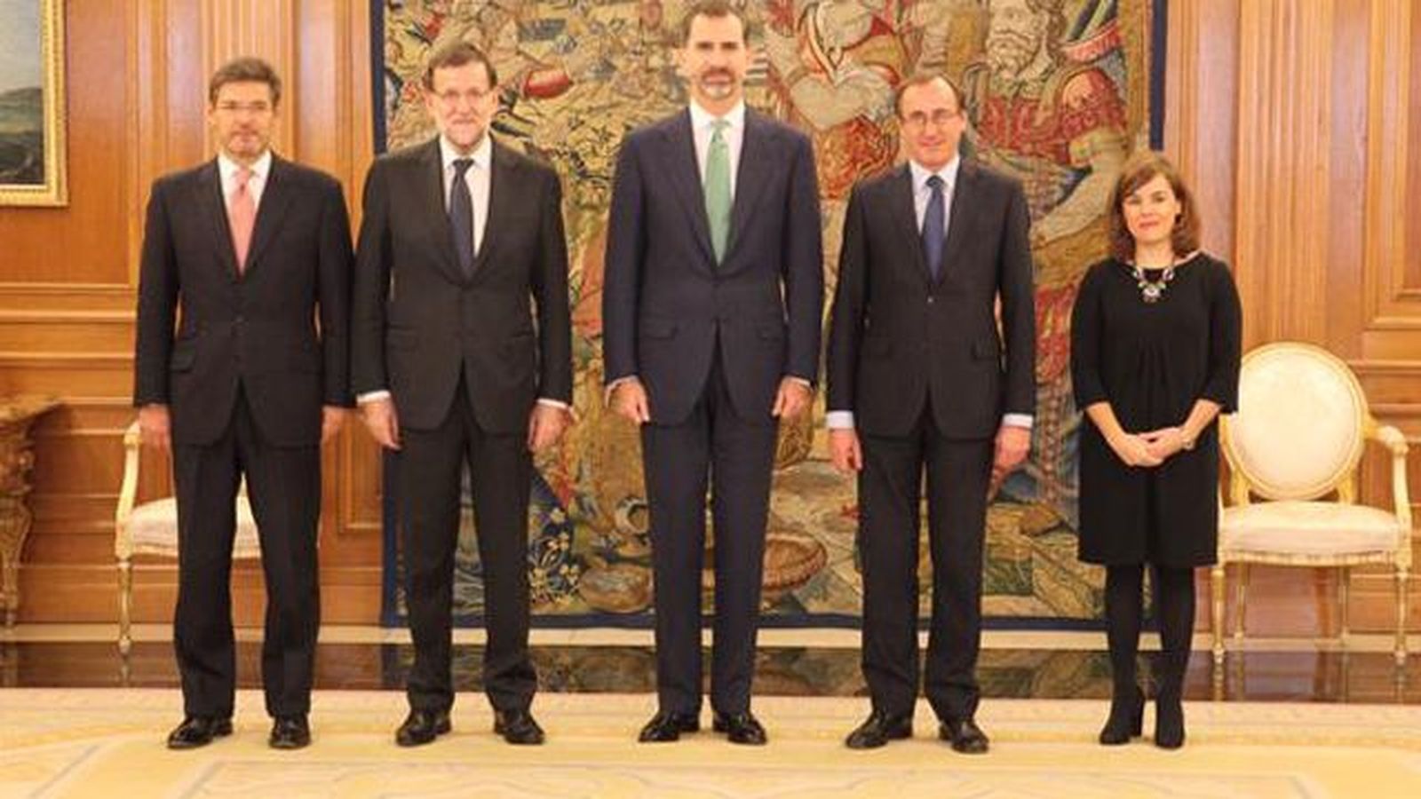 Alfonso Alonso jura su cargo como nuevo ministro de Sanidad