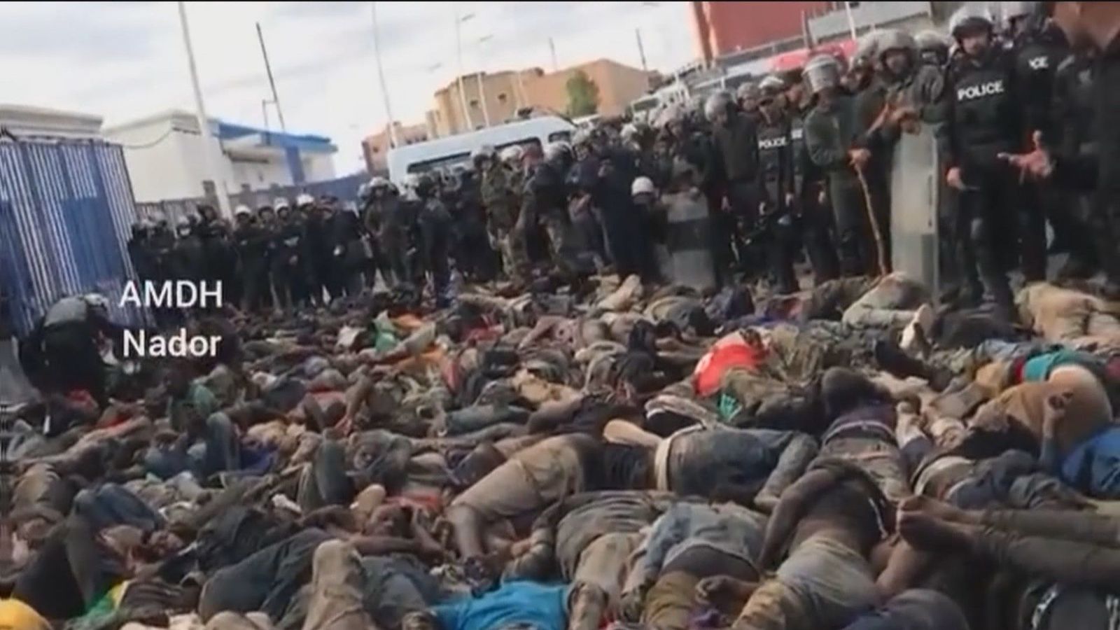Los vídeos de la tragedia en la valla de Melilla se verán en el Congreso