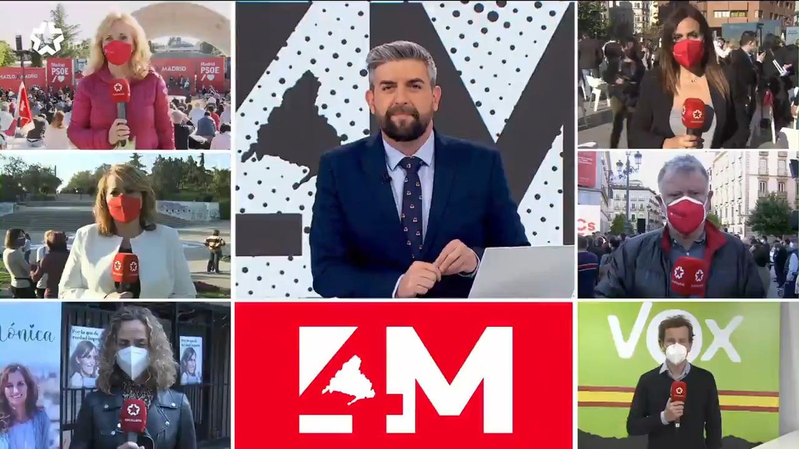 Así ha comenzado la campaña electoral del 4M
