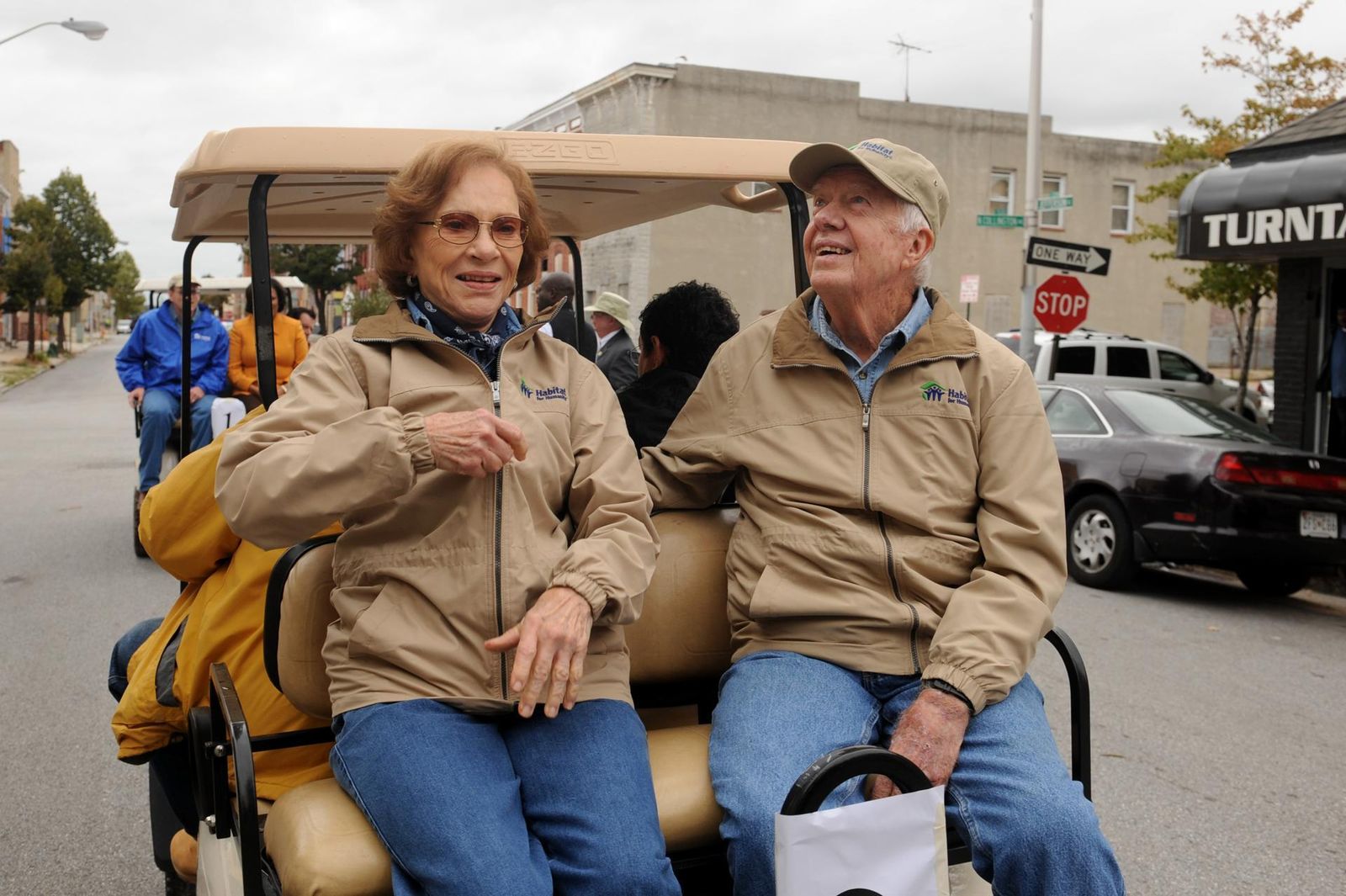 Rosalynn Carter, con su marido Jimmy Carter