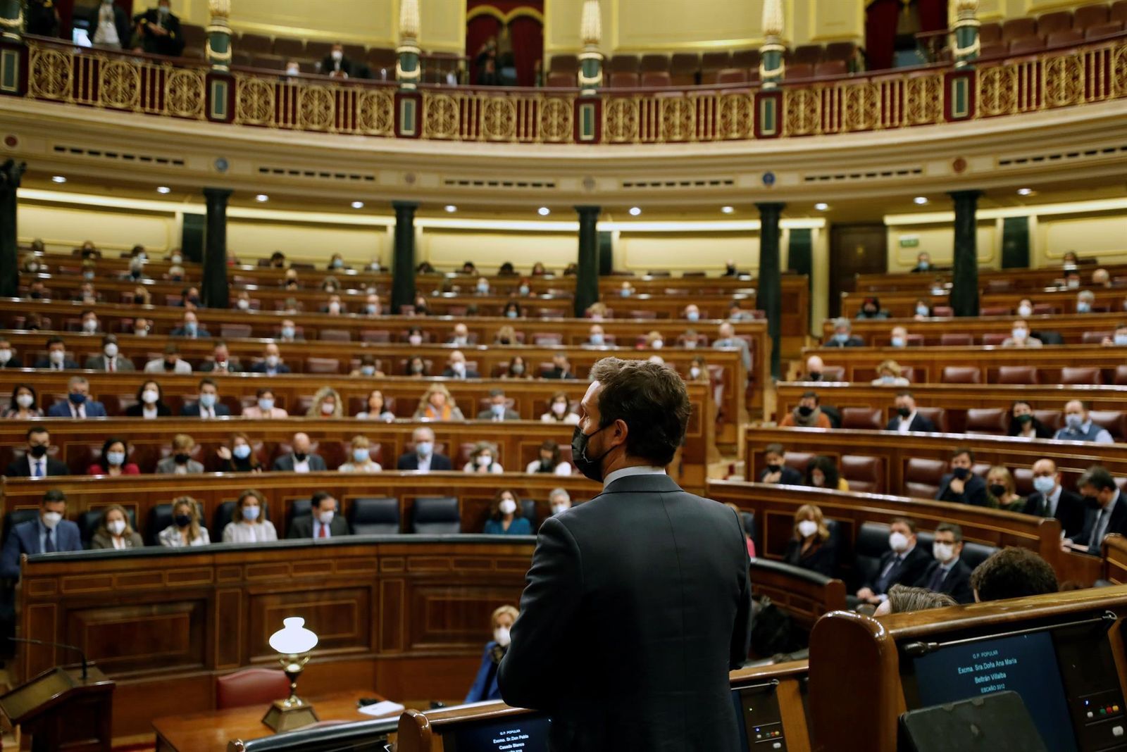 Cara a cara entre Sánchez y Casado
