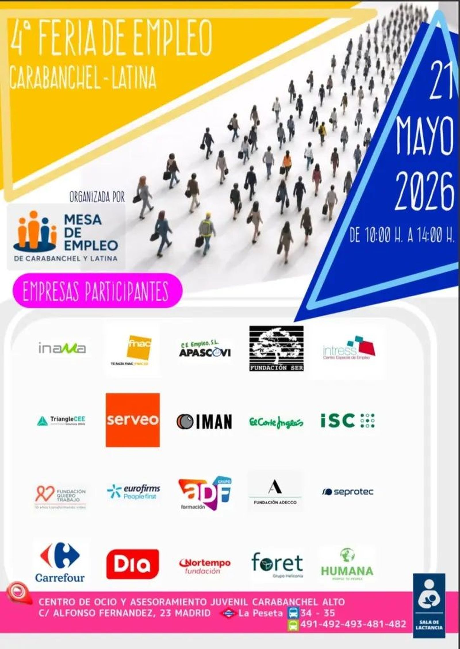 Feria de Empleo Carabanchel y Latina