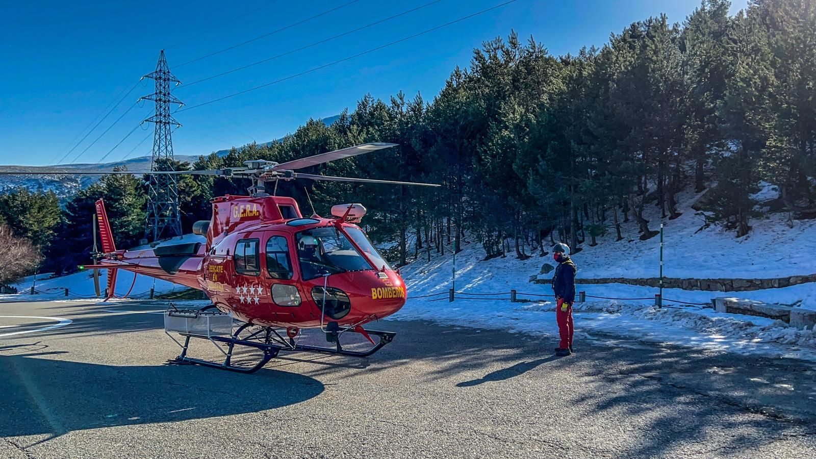 Helicóptero del GERA