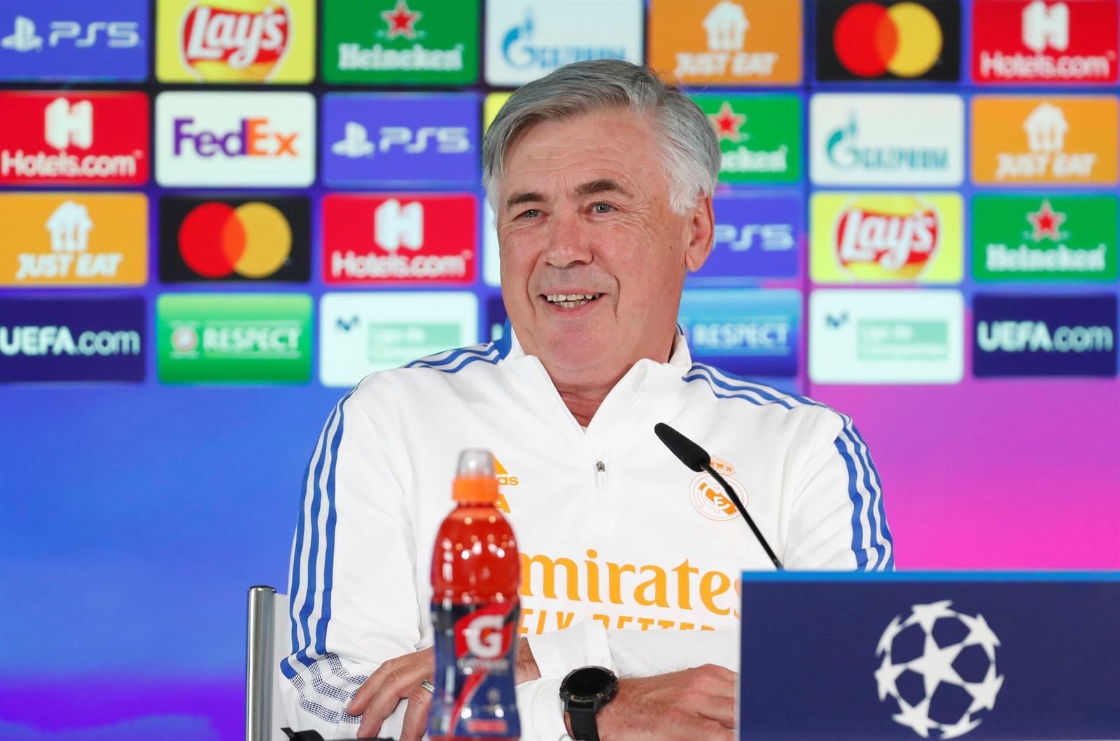 Ancelotti: "Tenemos una pequeña ventaja para ganar la Champions"
