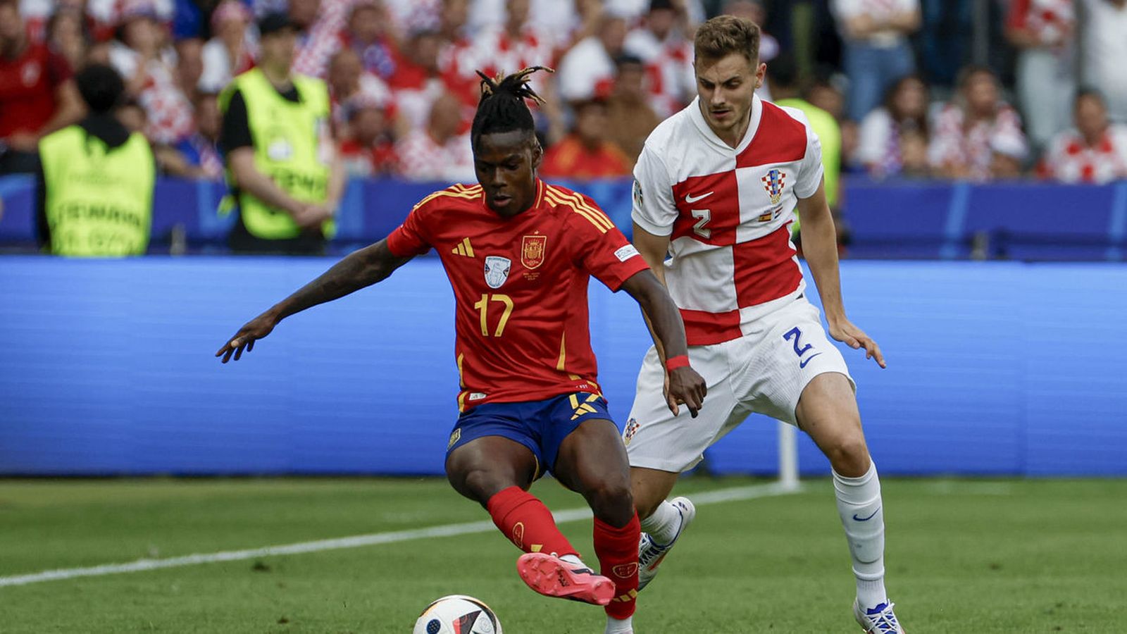 España ante Croacia