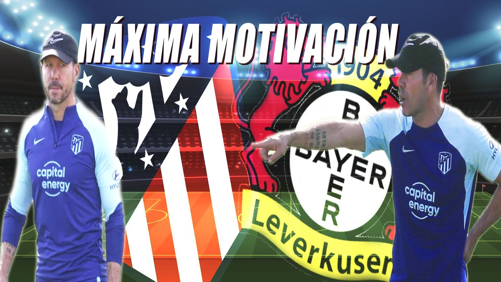 Atlético de Madrid ante el Bayer Leverkusen