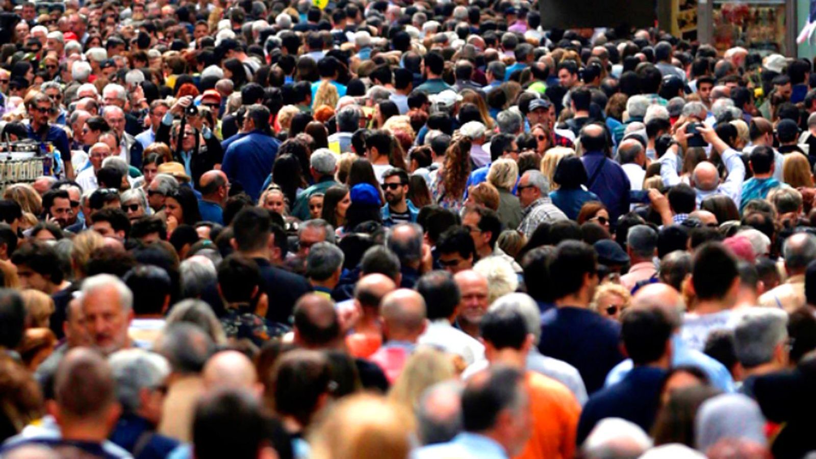 Aglomeración de personas