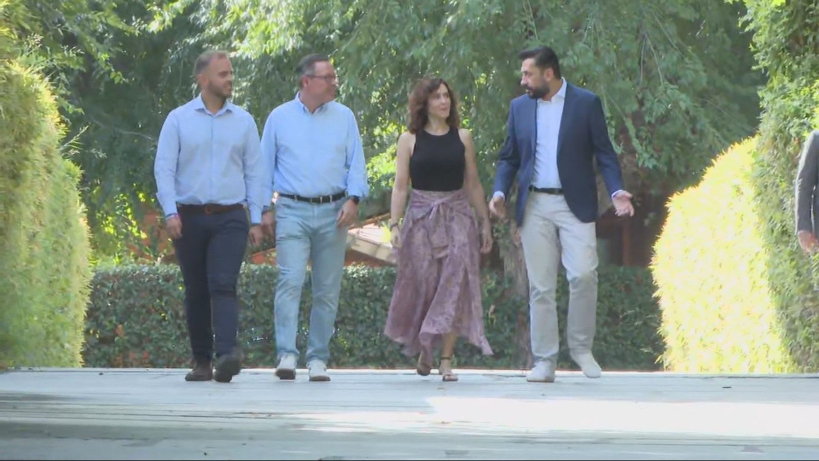 Ayuso pide a los presidentes del PP que no se sienten con Sánchez: "Esto no va de dinero, va de España"