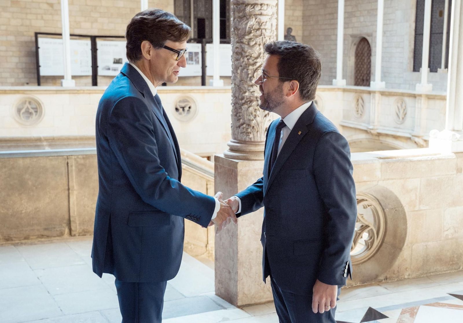 Aragonès se reúne con Illa para trasladarle los principales retos de Cataluña