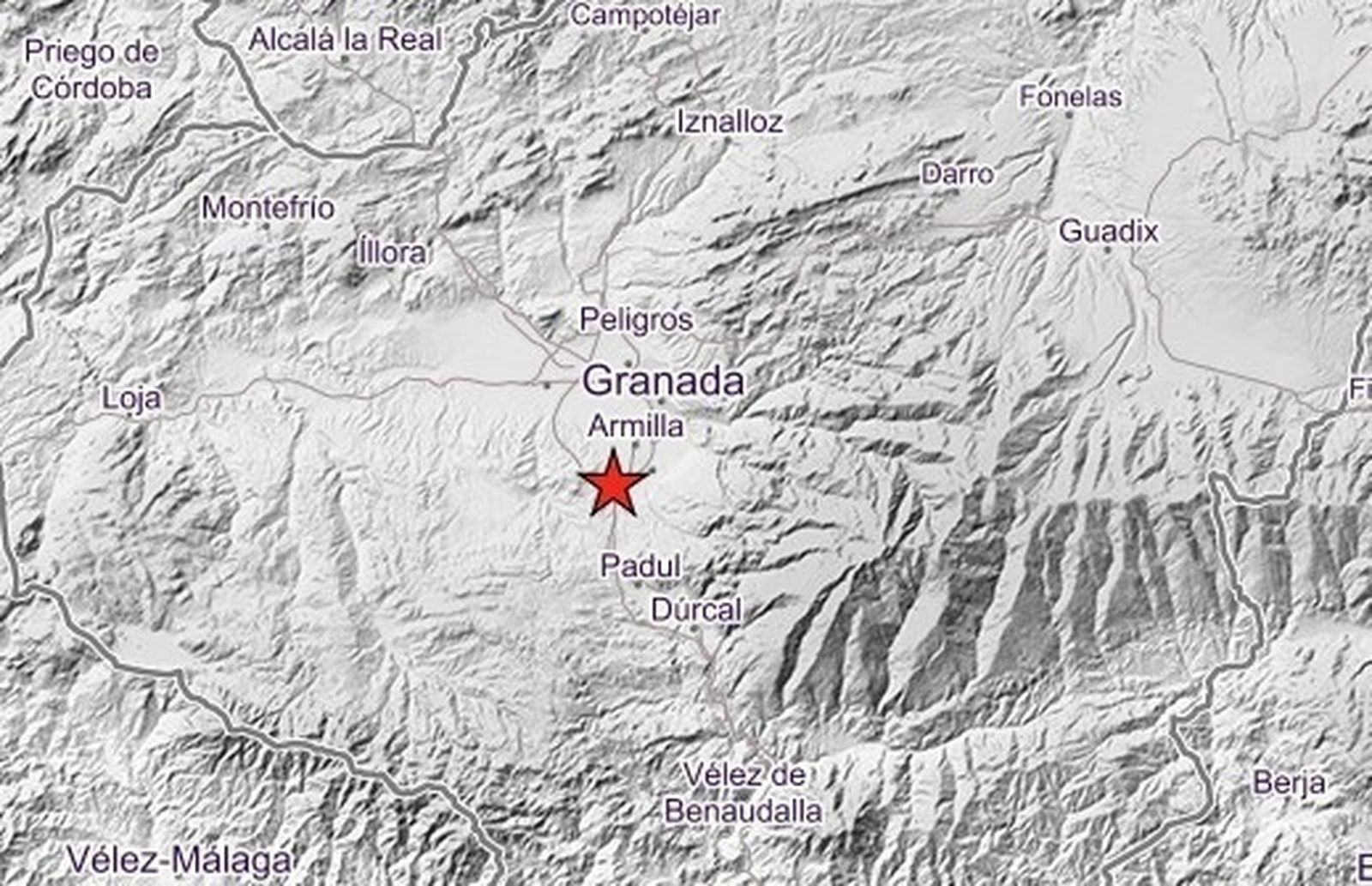 Terremoto en Granada