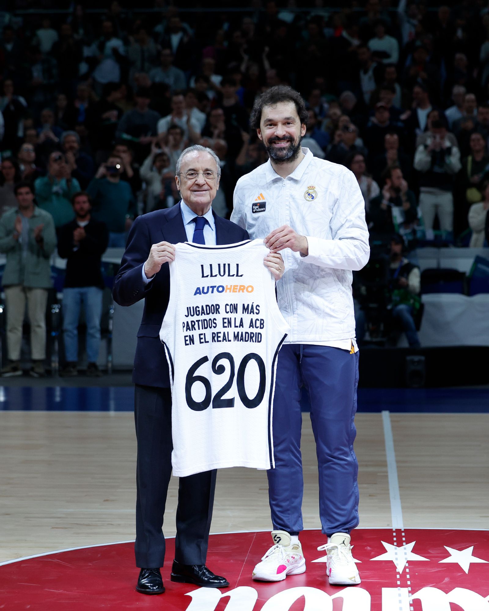 Florentino Péez y Sergio Llull