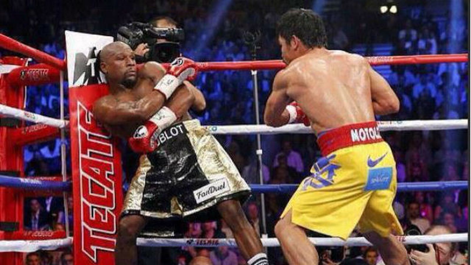 Floyd Mayweather Jr. y Manny Pacquiao