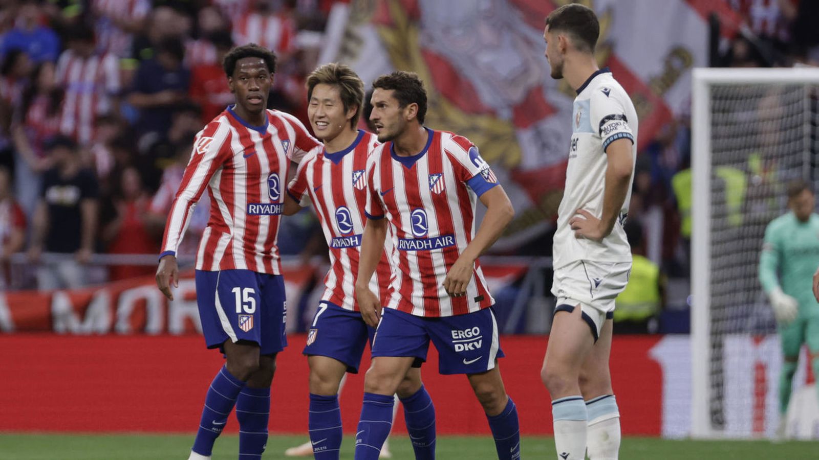 Goleada rojiblanca