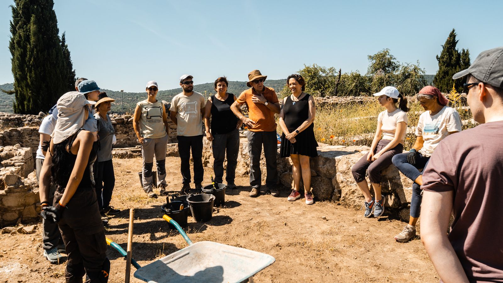 Excavación en el Castillo Viejo