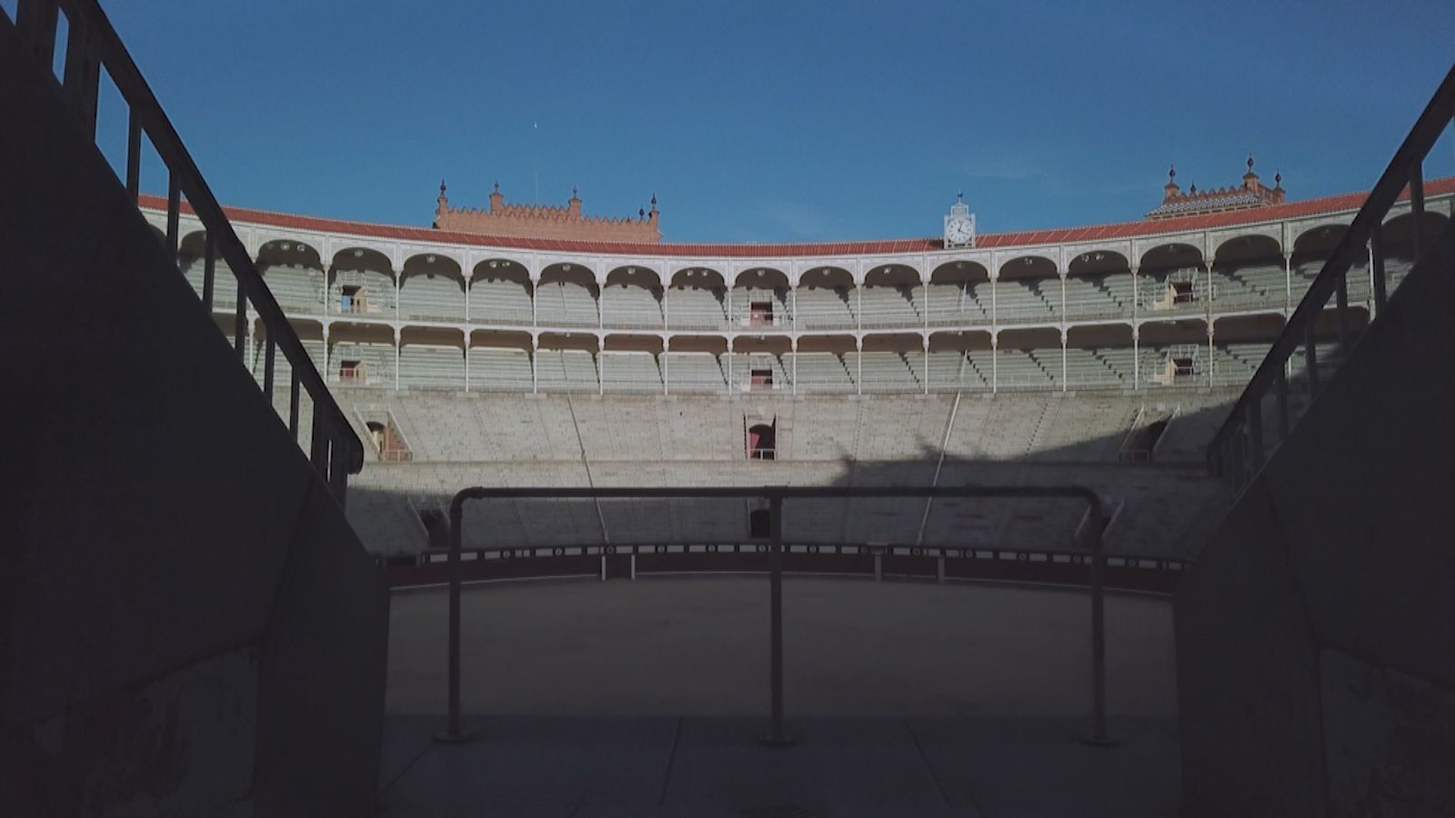 Imagen de la Plaza de Las Ventas desde la zona de gradas