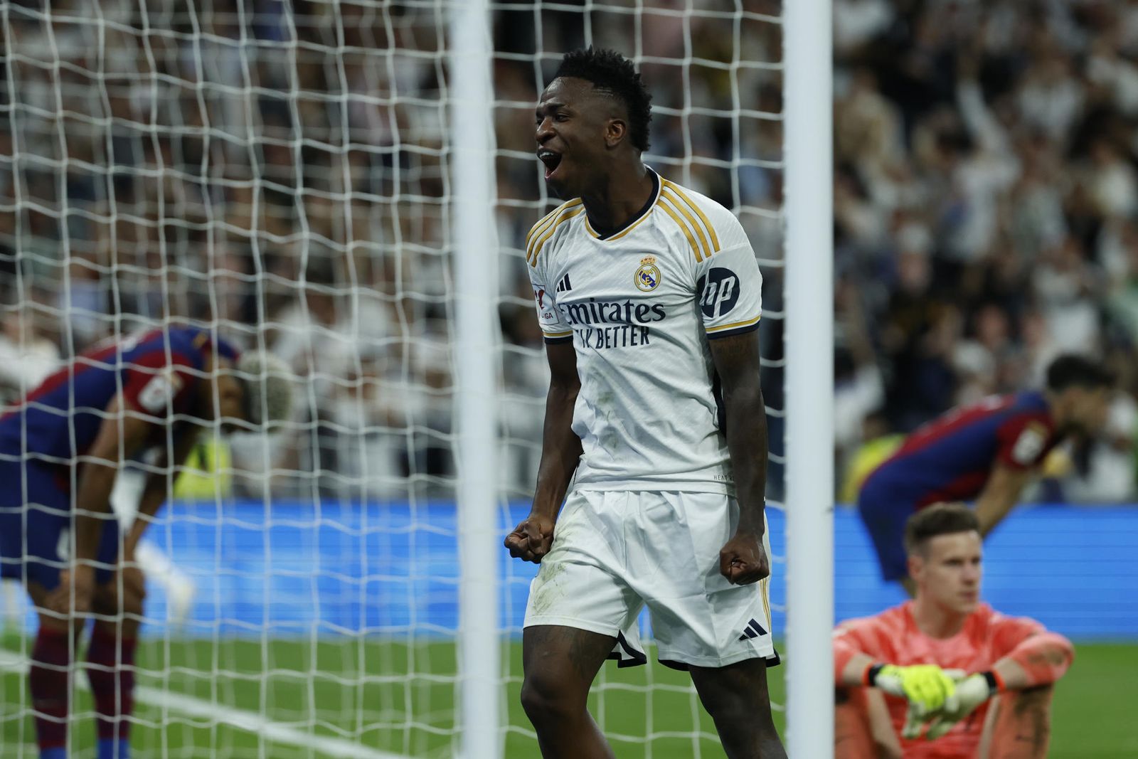 Vinicius ante el Real Madrid